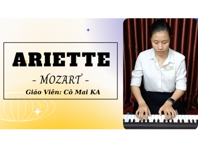 ARIETTE Piano | GV: Cô Maika | Dạy đàn piano cho thiếu nhi quận 12